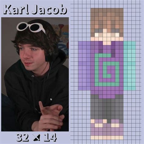 Karl Jacob Skin Minecraft ♡ Artofit