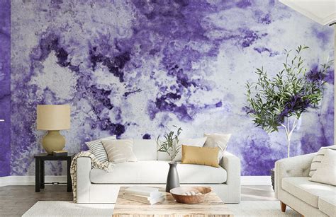 Premium Purple Wall Mural Purple Murals Ever Wallpaper Uk