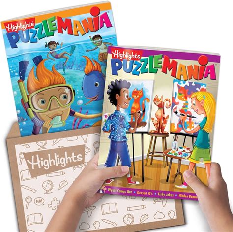 Amazon.com: Highlights for Children Puzzle Books Subscription Box For ...