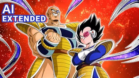 Ai Extended Dbz Dokkan Battle Agl Nappa And Vegeta Theme Youtube