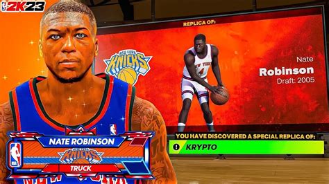 Nba 2k23 Nate Robinson Sharpshooting Shot Creator Build Youtube