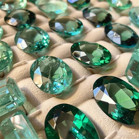 Color Chart Of Paraiba Tourmaline The Natural Gemstones Company The