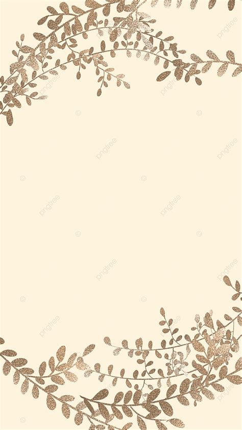 Gold Floral Border For Wedding Background Wallpaper Image For Free ...