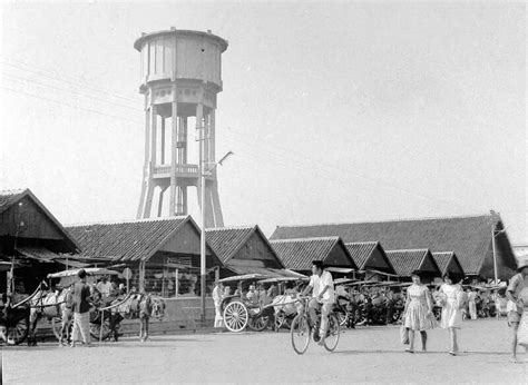 Menara Air di Pasar Tanjung Jember, Saksi Bisu Sejarah Kolonial - Tugu ...