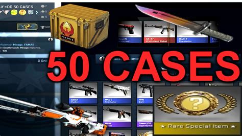 Cs Go Unboxing Weapon Cases Omg Youtube