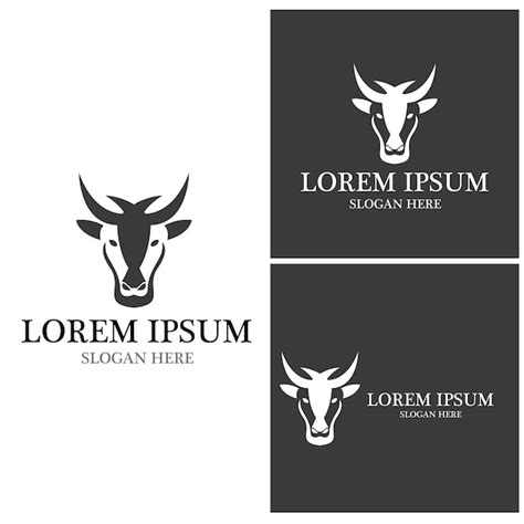 Premium Vector Goat Logo Template Vector Icon