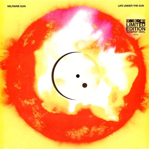 Militarie Gun Life Under The Sun Record Store Day 2024 Yellow Red