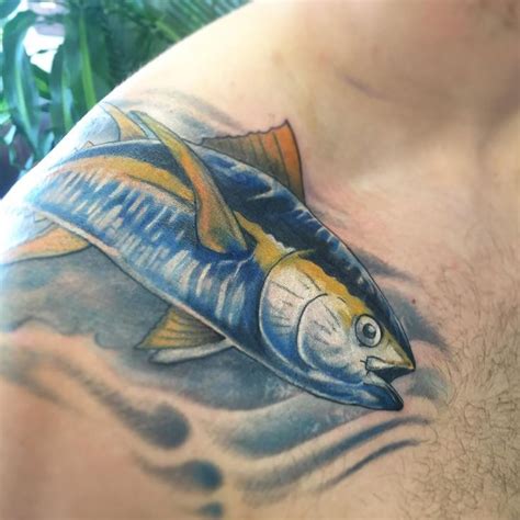 Tuna Tattoo, bluefin tuna tattoo, tuna tattoo black and white, charlie ...