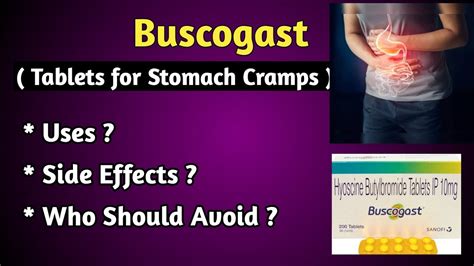 Buscogast Tablet Uses And Side Effects Youtube