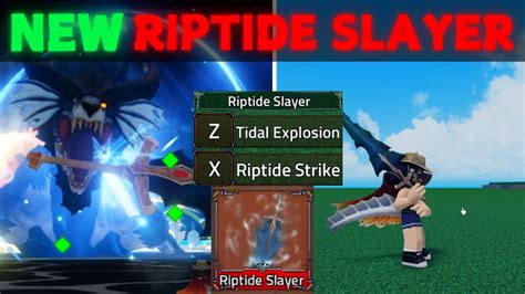 NEW RIPTIDE SLAYER SWORD RAID BOSS BEST SWORD King Legacy Update