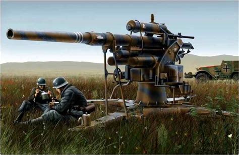 World War II: The Deadly German 88 Flak ...