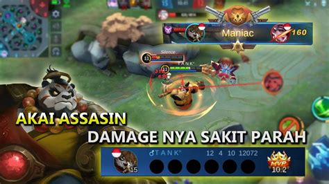 Build Akai Assasin Tersakit Wajib Dicoba Gameplay Mobile Legend