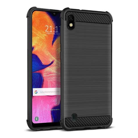 Comprar Funda Anti Shock Tipo Carbón Samsung Galaxy A10 Envio Gratis