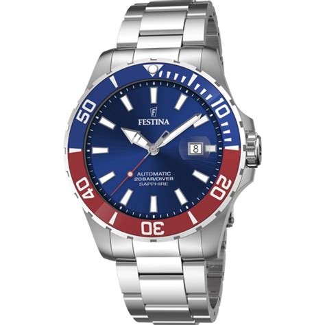 RELÓGIO FESTINA AUTOMÁTICO F20531 5 AZUL PULSEIRA DE AÇO HOMEM