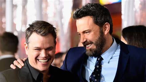 Matt Damon Revela El Momento En El Que Su Amistad Con Ben Affleck