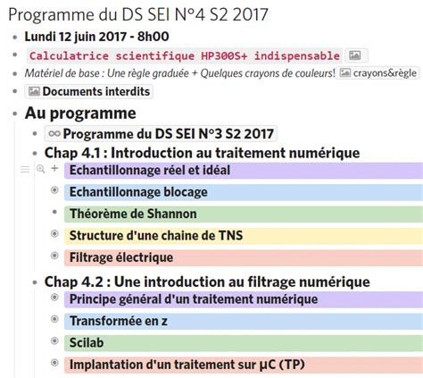 S Programme Du Ds Sei N Site De St Phane Poujouly