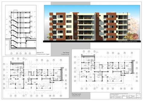 Immeuble d appartements à plusieurs étages par axeliix sur DeviantA