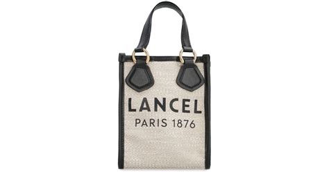 Lancel Caba Tote Bag In Black Lyst