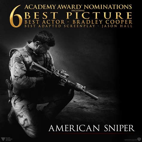 'American Sniper' Nabs Six Oscar Noms & Breaks Box Office Records, Bradley Cooper & Screenwriter ...