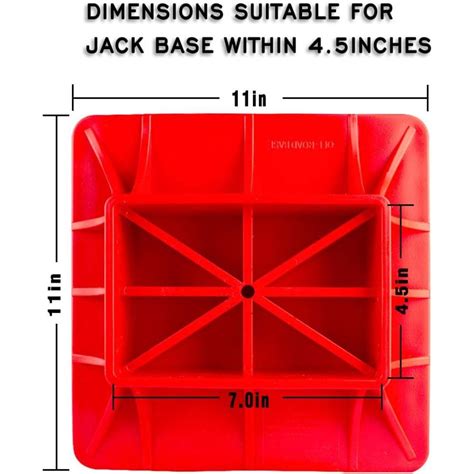 X-BULL Base for Hi Lift Jack Off-Road Base for Hi Lift Jack,Heavy Duty ...