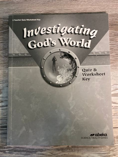 Abeka Investigating Gods World Answer Key 4th Ed Homeschool Central