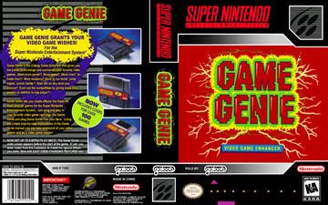 Game Genie Snes The Cover Project