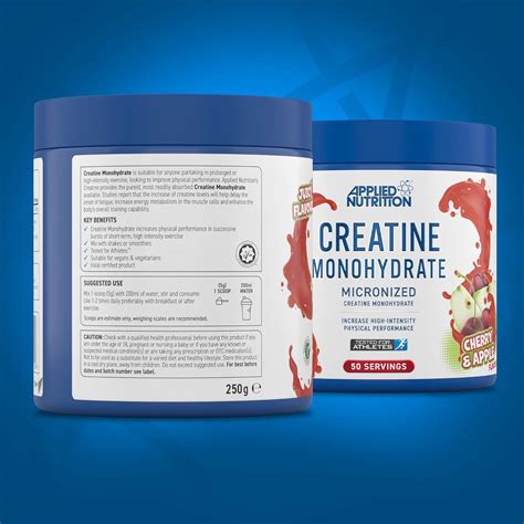 Applied Nutrition Creatine Flavoured Creatine Monohydrate Micronized Powder With Flavour