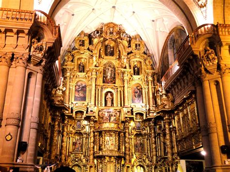 Altar En La Iglesia La Compa Ia De Jes S Cusco Per Cusco Per