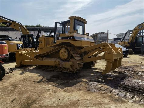 Caterpillar D7r Crawler Tractor Japan Origin D7 Used Bulldozer Cat For