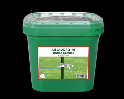 Aislador Z 10 Rabo Cerdo Varilla Hasta 19 Mmcubilete 50 Uds El Campo