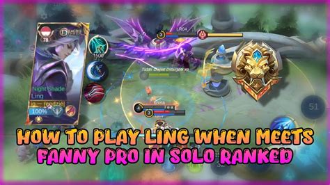 Best Play Ling Slowhand And Timing Join War When You Meet Fanny Pro In