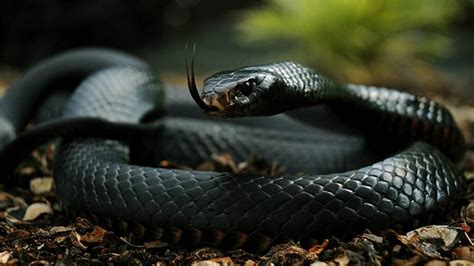 Mamba Negra Características y Curiosidades Animales Salvajes