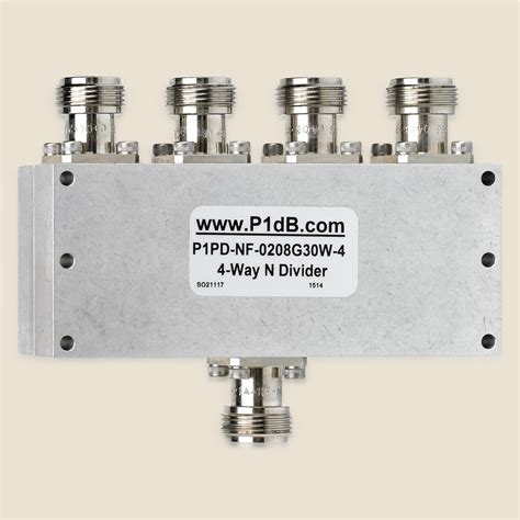 P1db Rf Power Dividerssplitters 4 Way Power Dividers From Rfmw