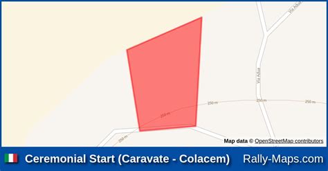 Ceremonial Start Caravate Colacem Stage Map Rally Dei Laghi 2024