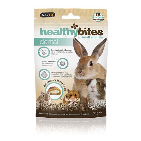 Healthy Bites For Small Animals Dental 30g Вет Шоп Вита Вет