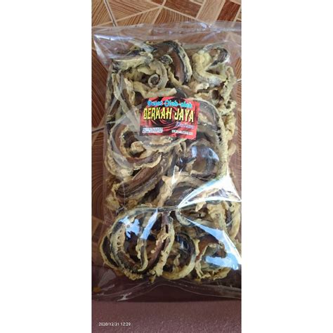 Jual KERIPIK BELUT RENYAH GURIH 500GR Shopee Indonesia