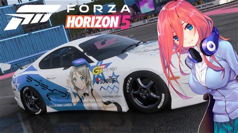 Forza Horizon 5 Anime Livery