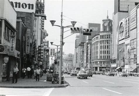 銀座（昭和43年） 銀座和光（銀座本館）など4丁目界隈 ジャパンアーカイブズ Japan Archives