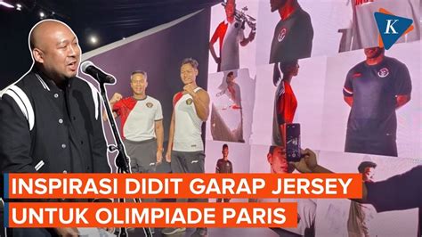 Ini Inspirasi Didit Hediprasetyo Garap Jersey Indonesia Di Olimpiade