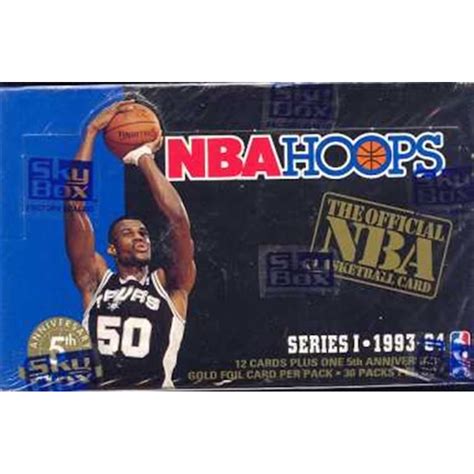 Hoops Series Basketball Hobby Box With Packs Pristine