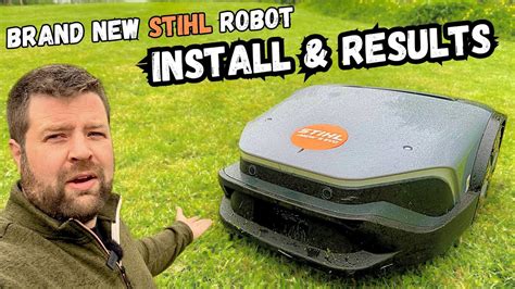 The Brand New STIHL IMow EVO Robot Mower How To Install Results