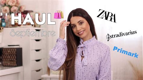 Super Haul Septiembre Zara Primark Stradivarius Nueva Temporada