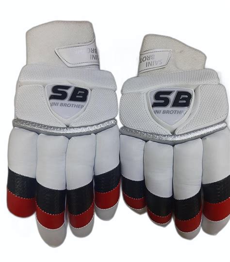 Strap White Base Polyurethane Cricket Glove Size Medium At Rs