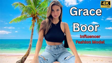 Grace Boor American Model Plus Size Model Instagram Model Bikini