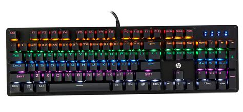 Ripley Teclado Gamer Hp Gk Mec Nico Retroiluminado Black