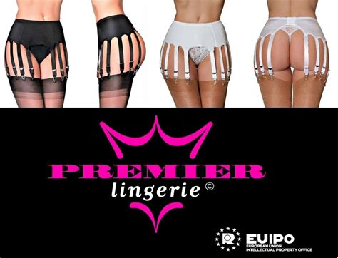 Premier Lingerie Lycra 14 Strap Suspender Garter Belt For Stockings