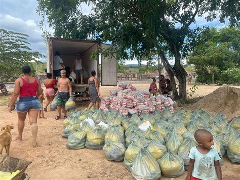 Mab Distribui Toneladas De Alimentos E Lan A O Programa Rio Doce Sem