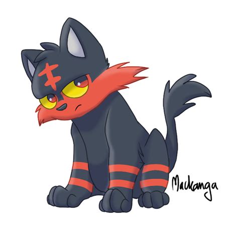 Litten By Mackanga On Deviantart