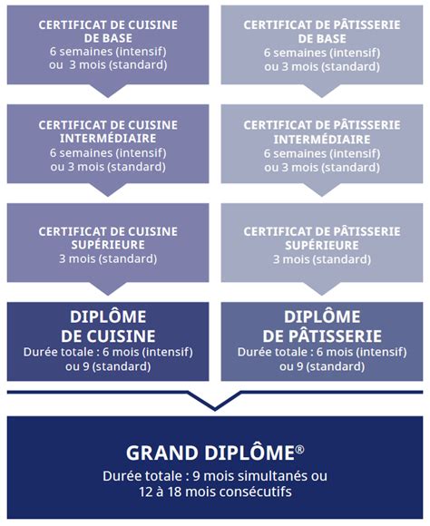 Dipl Mes De Cuisine Et P Tisserie Grand Dipl Me Le Cordon Bleu Paris