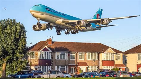 Big Plane Takeoffs And Landings From Up Close London Heathrow